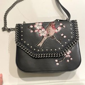 Stella McCartney
Falabella Box Bird Shoulder Bag, Black